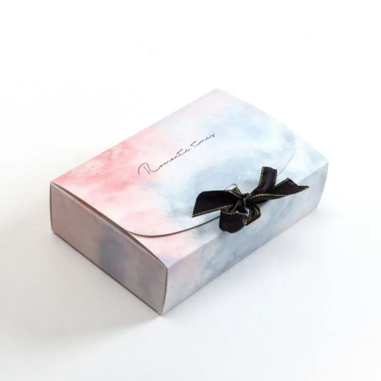 Blue Marble Pattern Gift Box 18*12*5cm