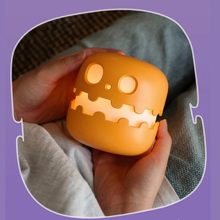 Pumpkin Night Light - Fun and Creative Gift, Ambiance Lamp Halloween Decoration Pumpkin Lantern for Halloween
