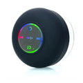Bathroom Speaker With Large Suction Cup Waterproof Bluetooth Speaker With Led Color Display Christmas Gifts