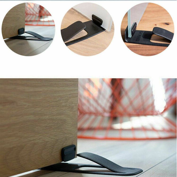 Door Stop Multi-Function Door Stopper Safety Protector Spring Innovative Door Stopper Properly Holds Your Door Open Door Wedge Holder