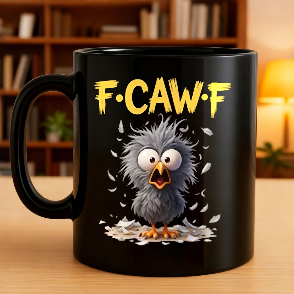 Custom Mug - Personalized Funny Gifts For Best Friends, Family, Coworker, Work Bestie - My Resting Squawk Face