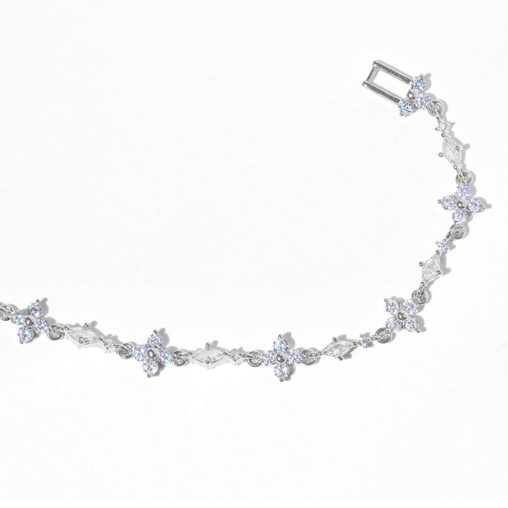 Diamond Bracelet Women's Purple Diamond Jewelry The Best Christmas Gift For Girlfriend