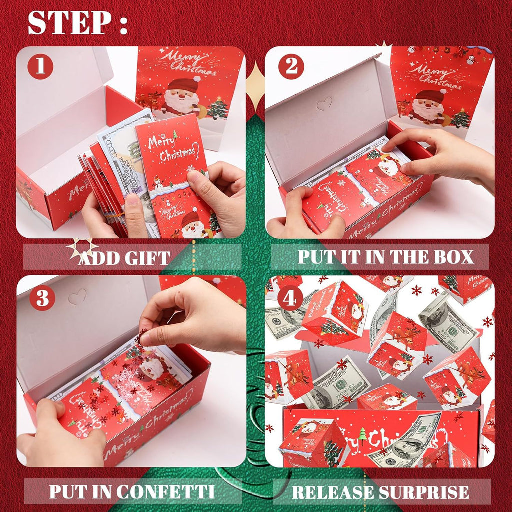 Christmas Surprise Bounce Box Christmas Bounce Box Gift Box Birthday Gift Bouncy Gift Box Christmas Gifts