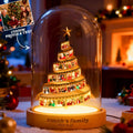 Custom Photo Film Christmas Tree Night Light Personalized Family Keepsake with Engraved Base Christmas Gift