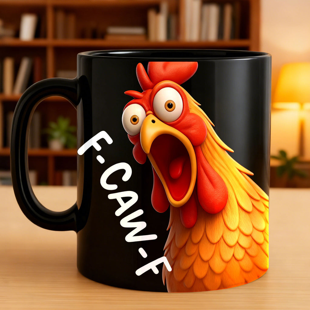 Custom Mug - Personalized Funny Gifts For Best Friends, Family, Coworker, Work Bestie - My Resting Squawk Face