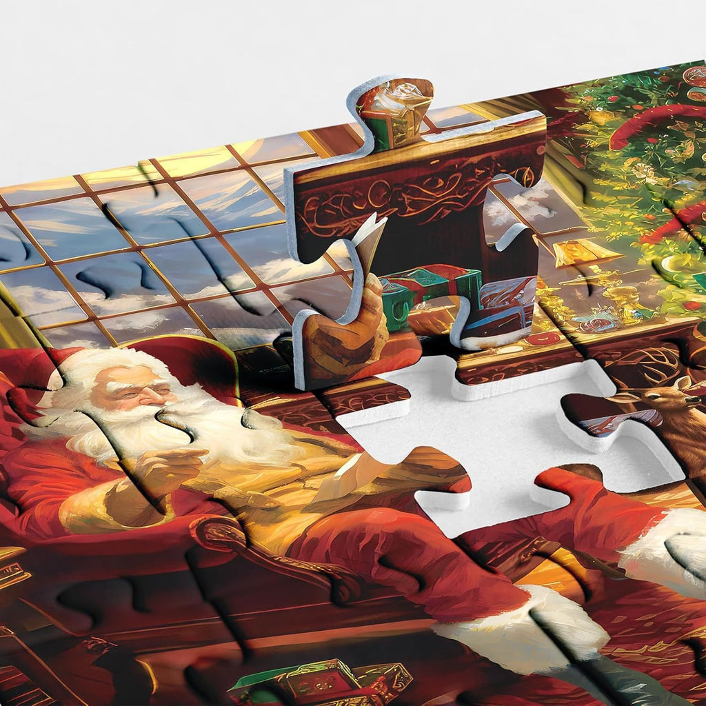 2024 Christmas Puzzle Set Christmas Gift For Family For Kids