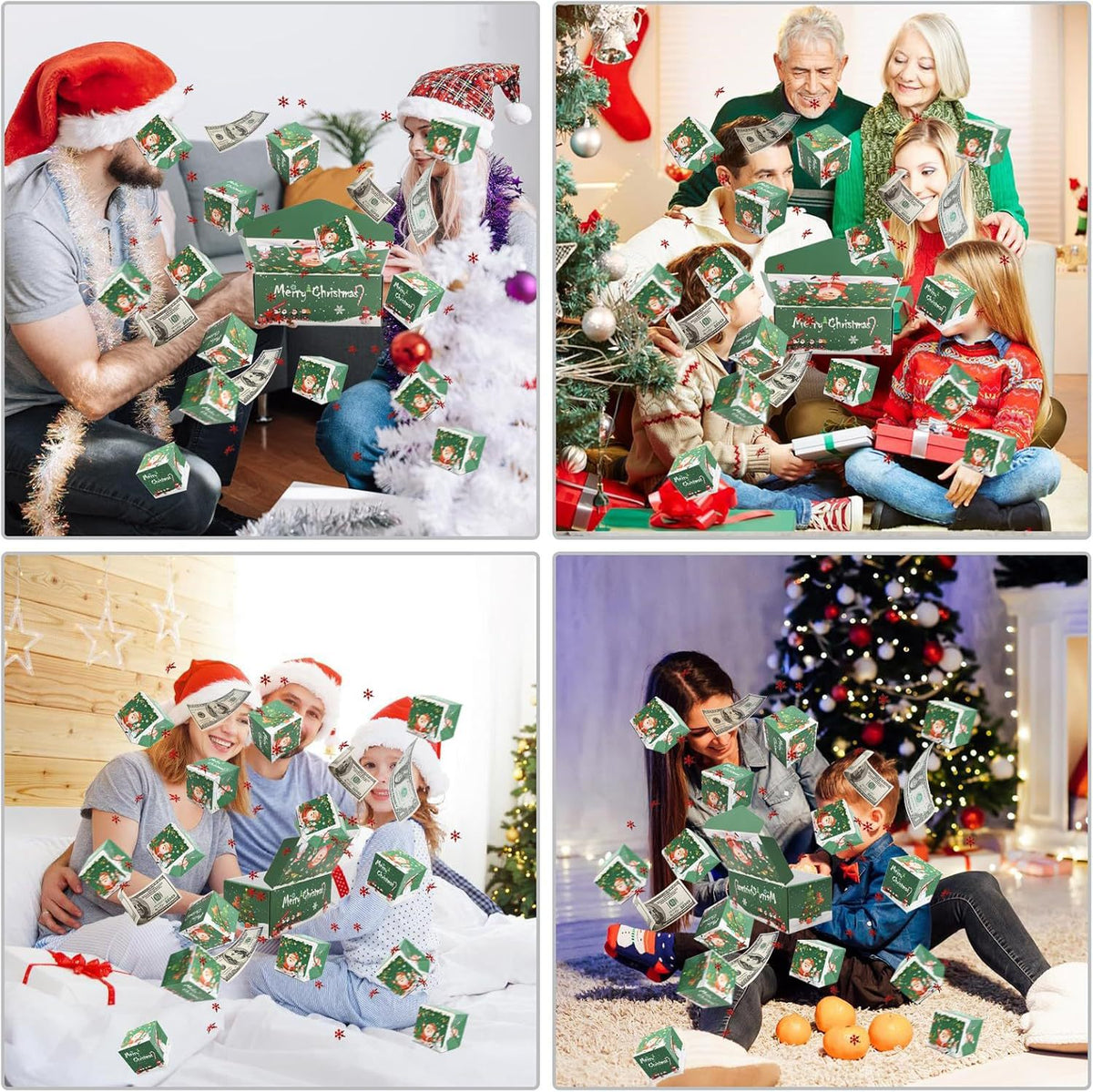 Christmas Surprise Bounce Box Christmas Bounce Box Gift Box Birthday Gift Bouncy Gift Box Christmas Gifts