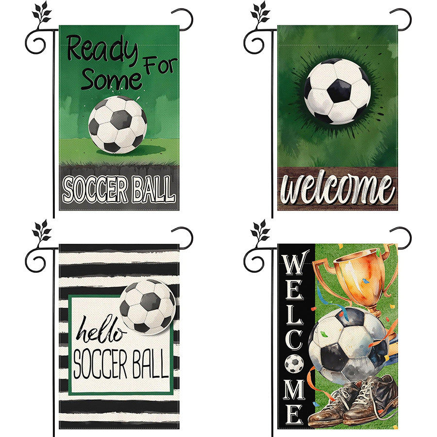 2026 Football Fever Soccer Garden Flag – Personalized USA Football Decorative Yard Banner for Outdoor Home Decor and Sports Fans