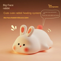 Cartoon Rabbit Night Light Big Face Rabbit Intelligent Atmosphere Lig