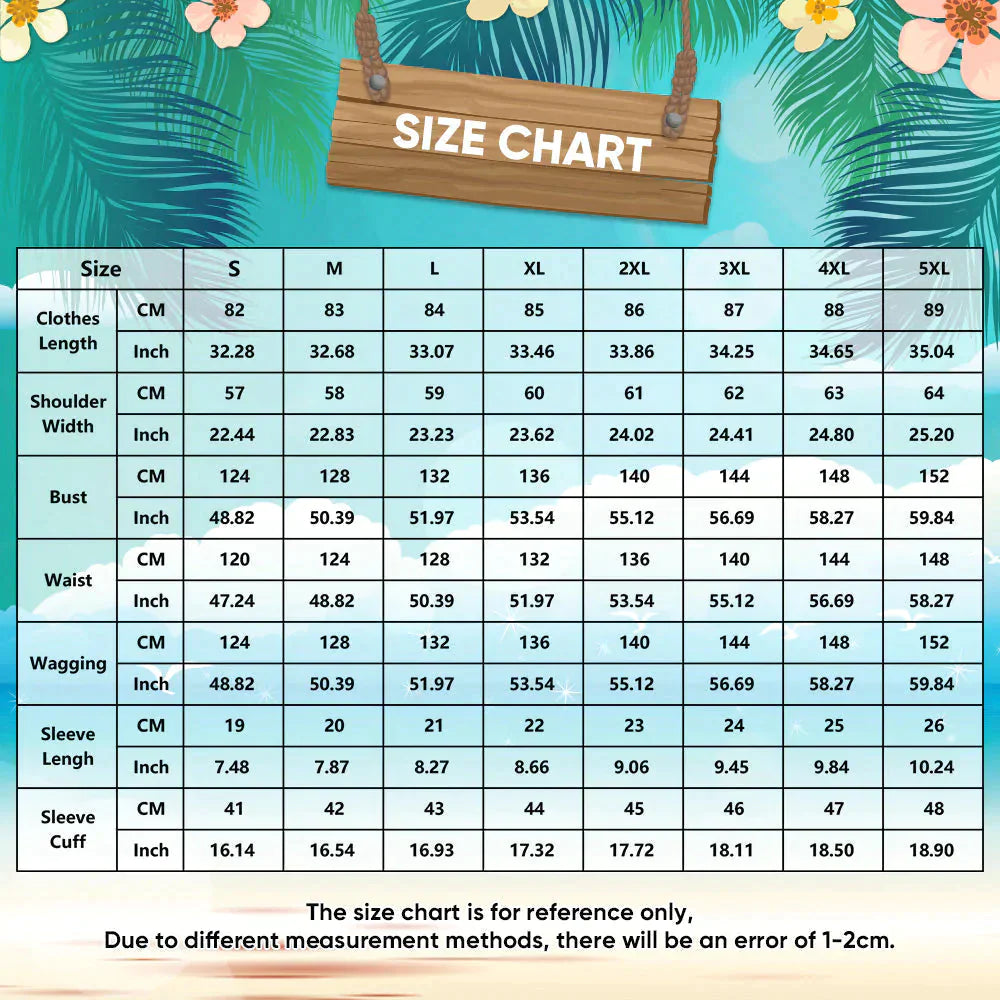 Custom Face Hawaiian Shirt Personalized Men's Photo Coconut Tree View Shirt Vacation Party Gift