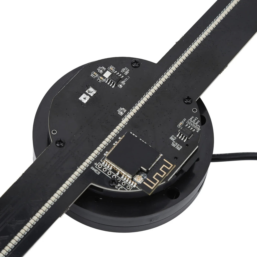Hologram Led Fan 3d Holographic Fan Screen Hd Version Naked Eye 3d Home Decor Billboards