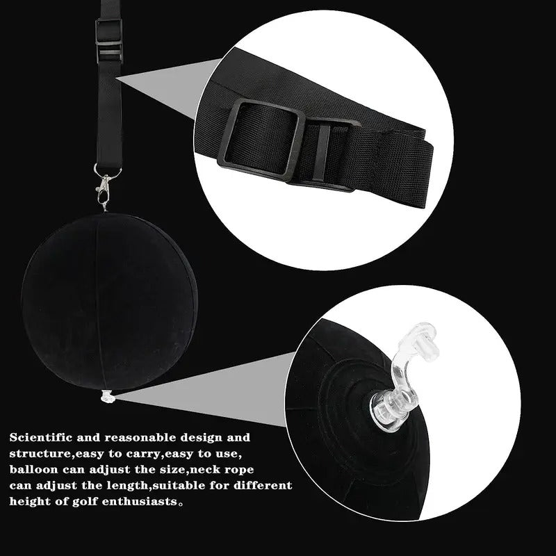 Golf Smart Ball Golf Training Aids Arms Forearm Inflatable Ball with Air Pump Swing Trainer Golf Gifts