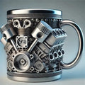 V8 Engines Stainless Steel Cup Father's Day Gifts for Dad