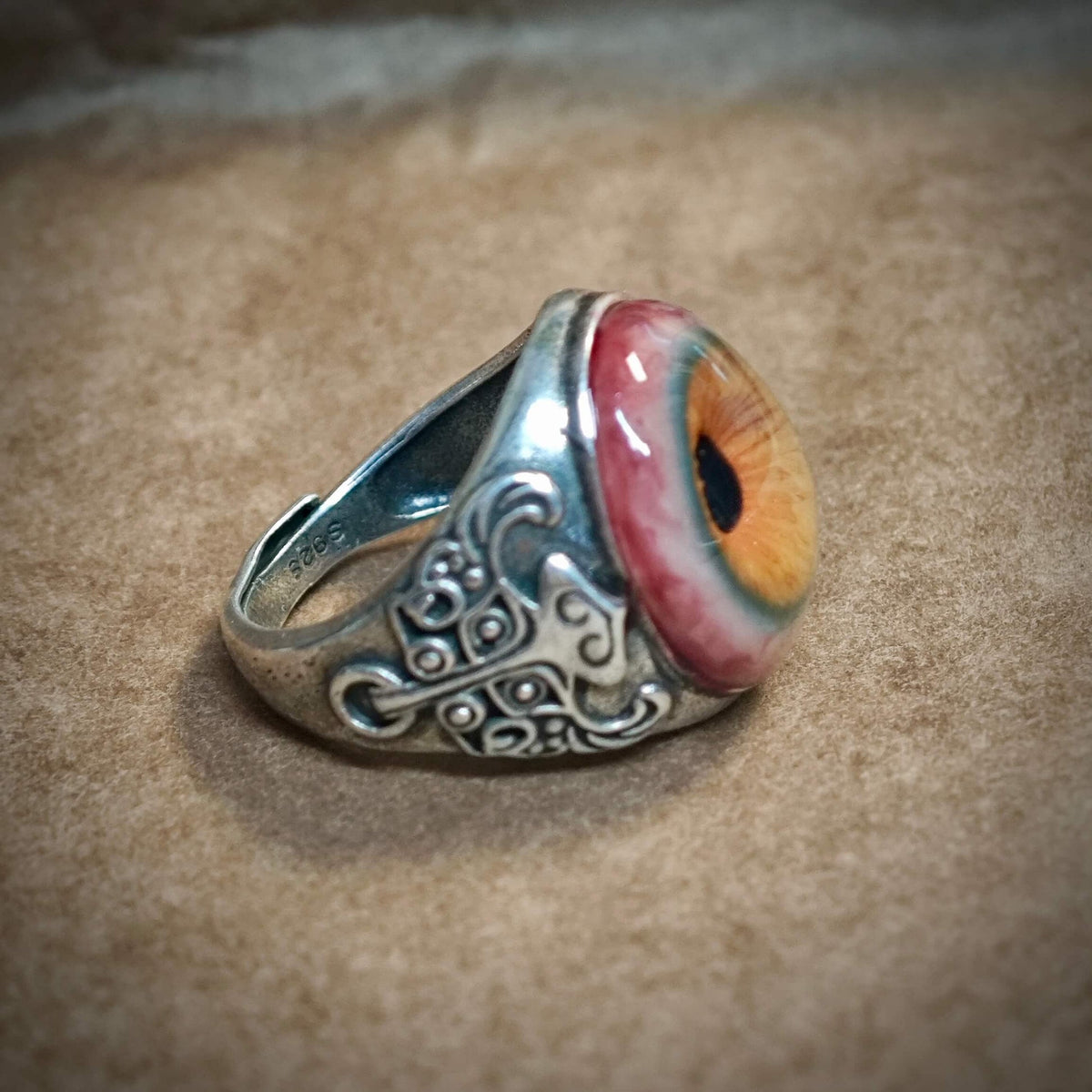 Eyeball Ring Adjustable Men's Ring Best Gift For Him