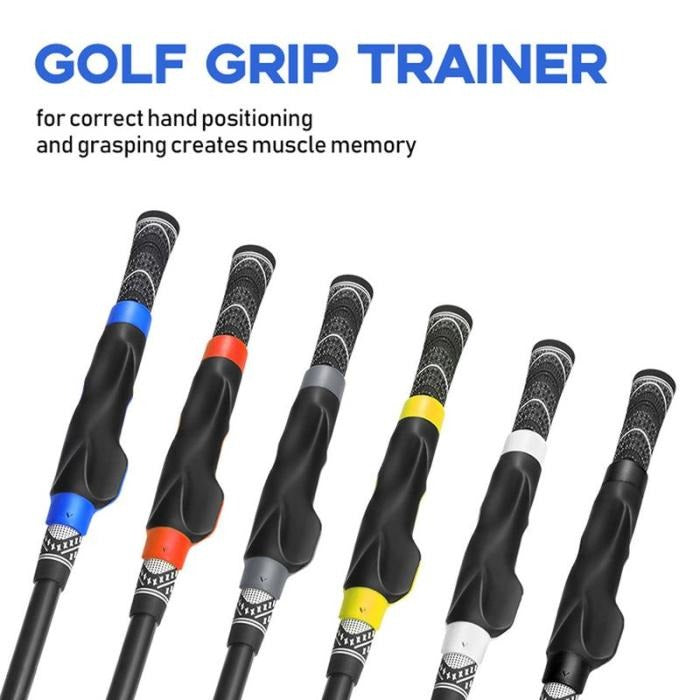 Golf Grip Trainer Fix Swing Grip Golf Grip Training Aids Fix Hand Position & Grasp Master Correct Grip Posture Golf Gifts