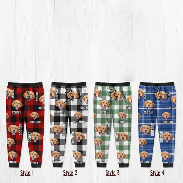 Custom Photo Name Dog Cat Men And Women's Sweatpants