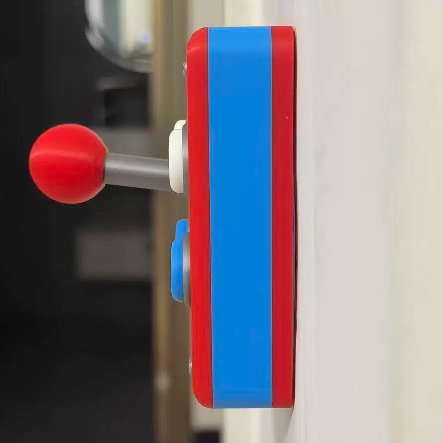 3D Printed Retro Arcade Controller Inspired Switch Cover Decor for Family