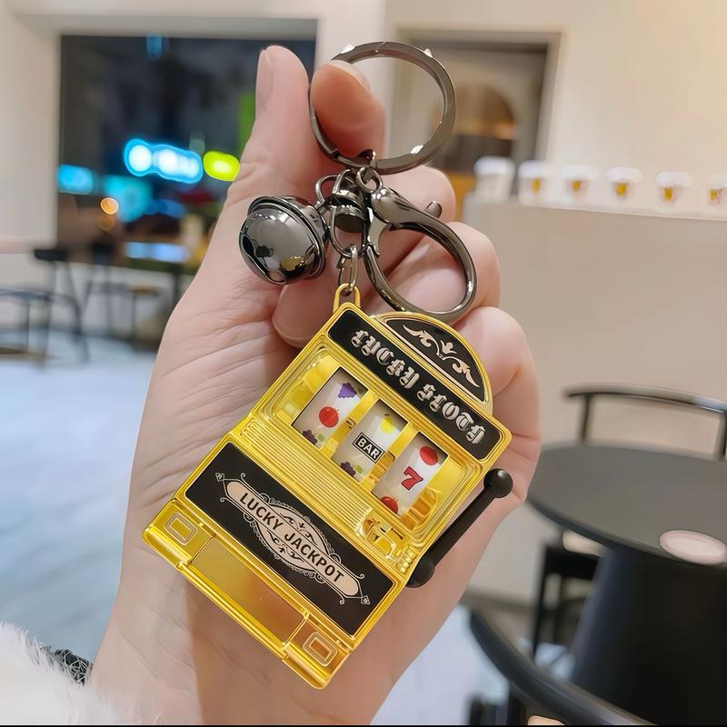 Mini Spinning Machine keychain Cool Designed Keychain Creative Keychain Stress Relief Keychain