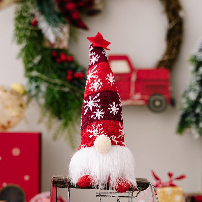 Glowing Gnome Christmas Faceless Dwarf LED With Batteries Doll Merry Christmas Home Decoration Navidad Natal Gift Red Grey Green Doll Xmax Gifts