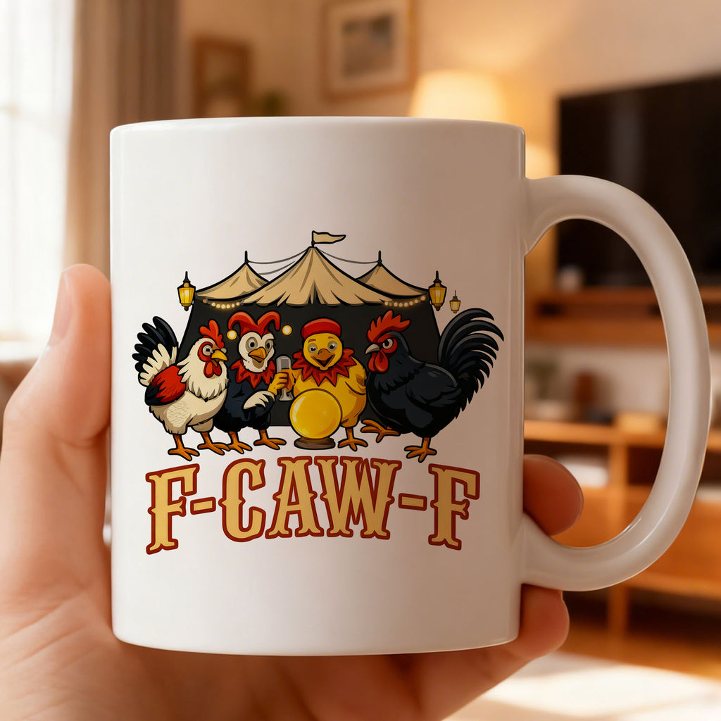 Custom Mug - Personalized Funny Gifts For Best Friends, Family, Coworker, Work Bestie - My Resting Squawk Face