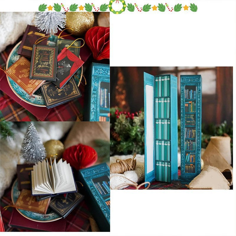 Mini Book Ornament Advent Blind Box Christmas Surprise