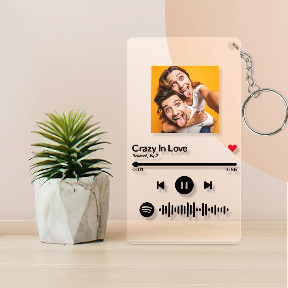 Scannable Custom Spotify Code Lamp Acrylic Music Plaque Night Light Romantic Gift