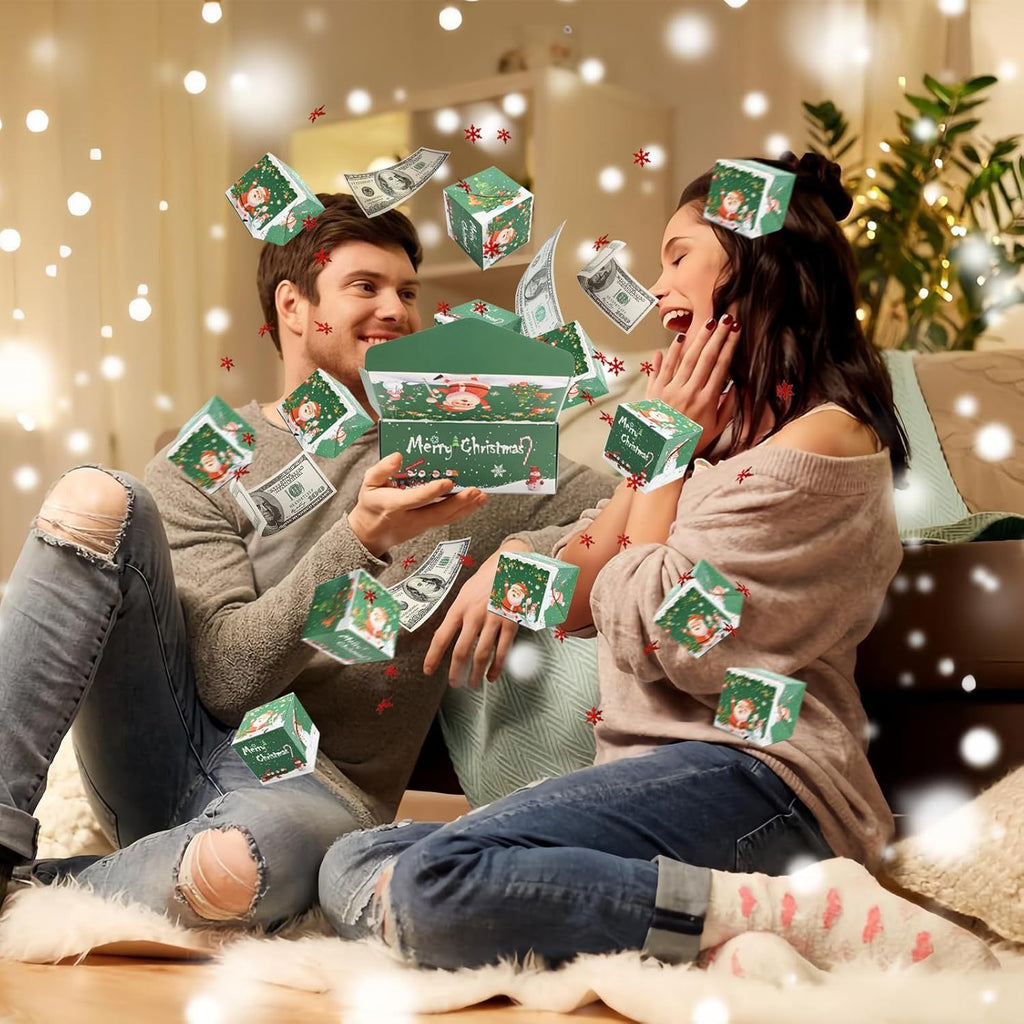 Christmas Surprise Bounce Box Christmas Bounce Box Gift Box Birthday Gift Bouncy Gift Box Christmas Gifts
