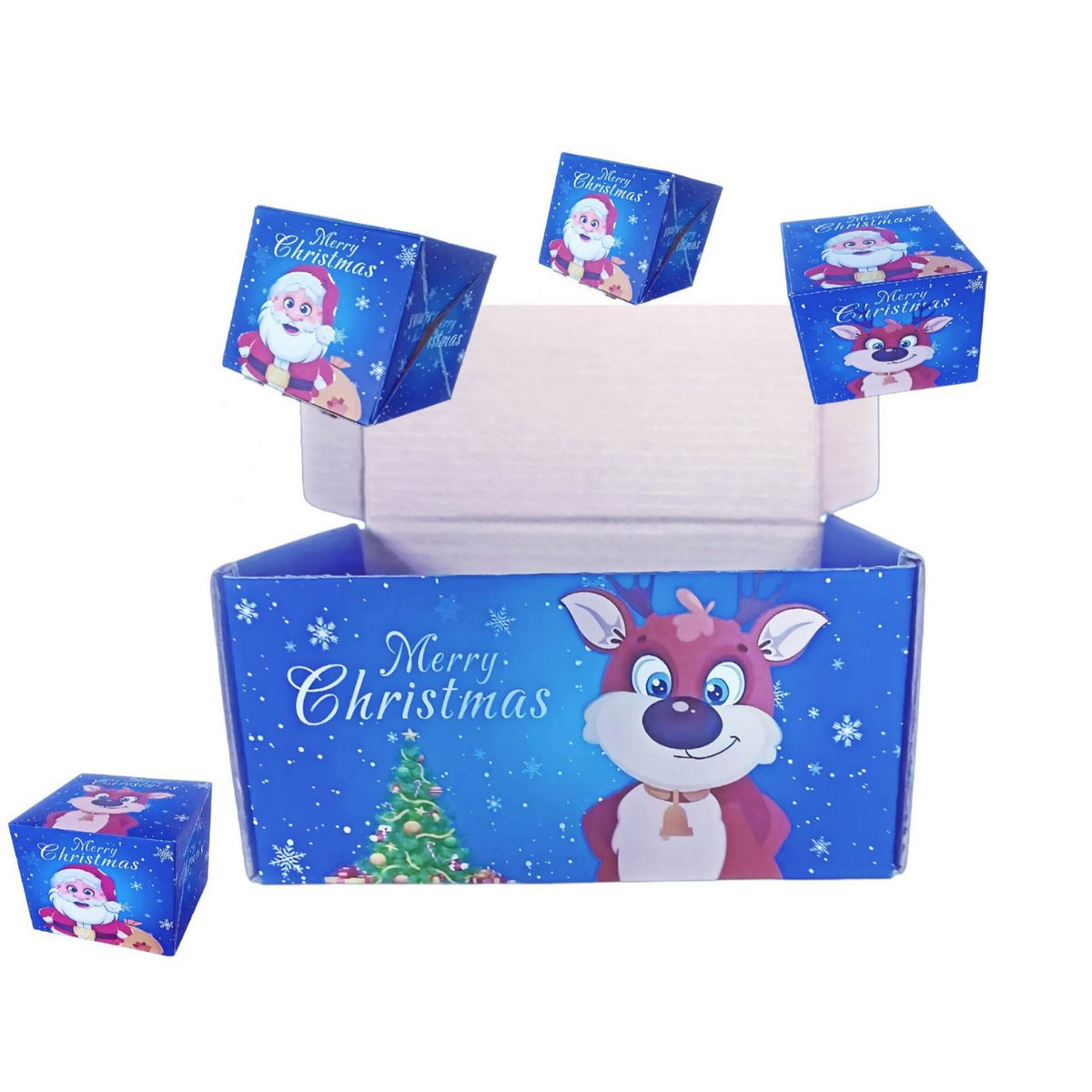 Christmas Surprise Bounce Box Christmas Bounce Box Gift Box Birthday Gift Bouncy Gift Box Christmas Gifts