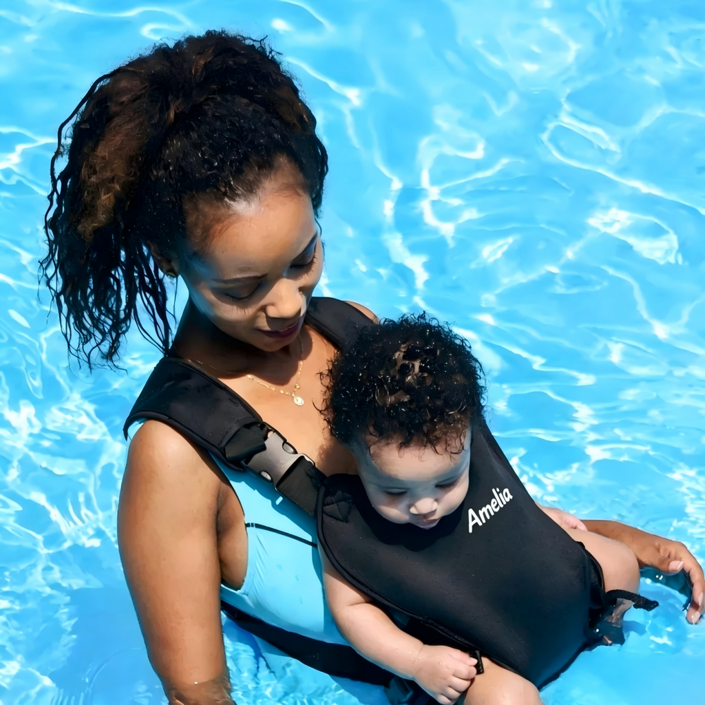 Personalized Baby Swimming Carrier Dual-Shoulder Sling for Children's Pools Diving Baby Carrier