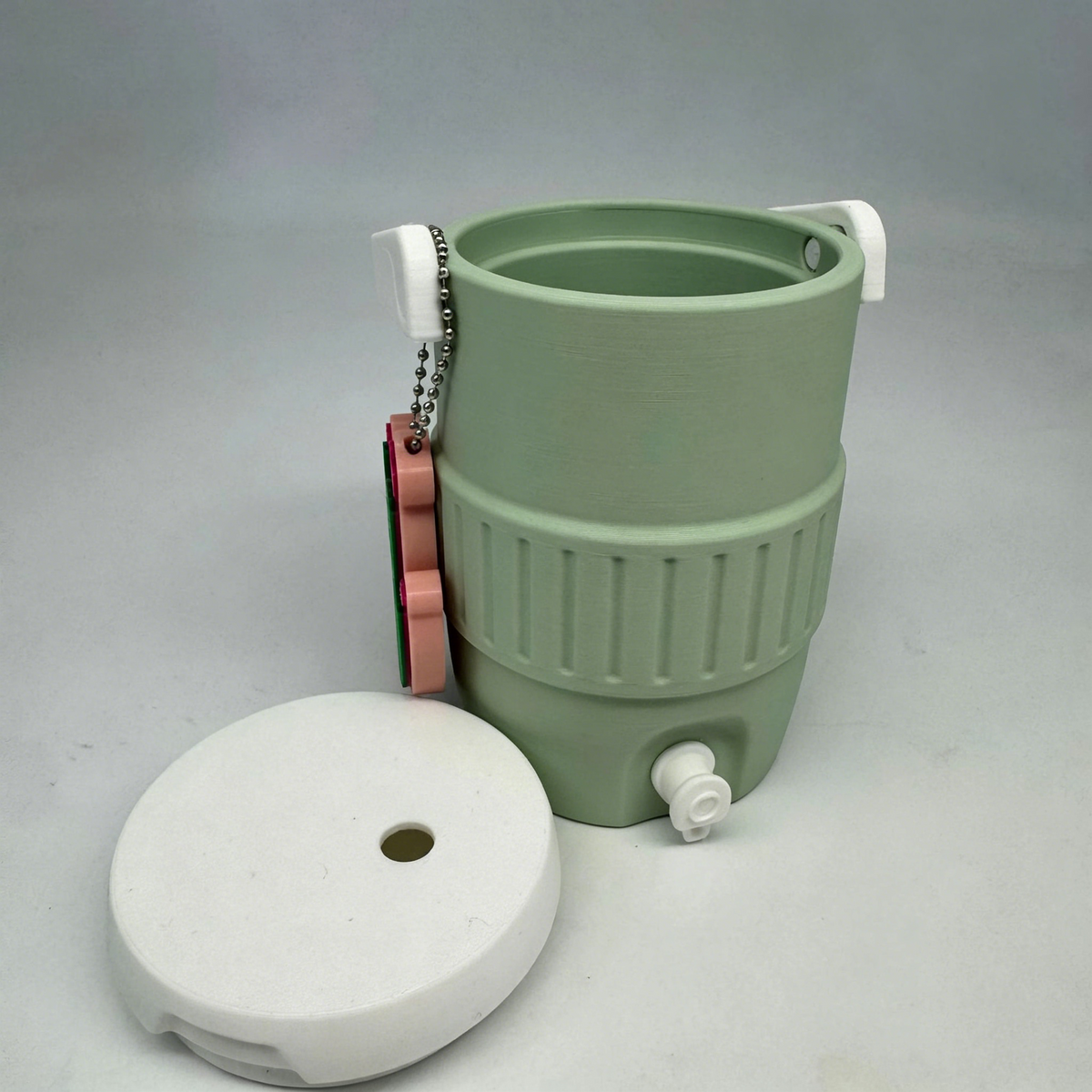 12oz Can Cooler Sleeve Holder Mini Water Jug Shaped Silicone Tumbler Boot Travel Beer Cozy Cup Accessory Gift for Teen Girls