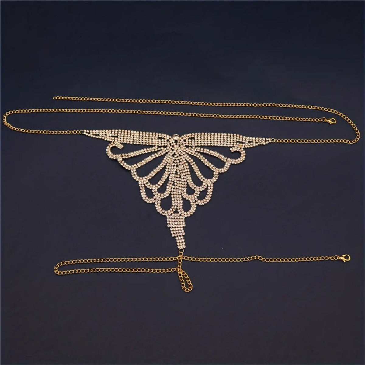 Diamond Bra Set Ultimate Sparkle & Chain Set