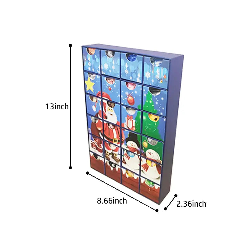 12/24 Days Christmas Advent Calendar Mini Christmas Building Blocks The Best of Creative Gift