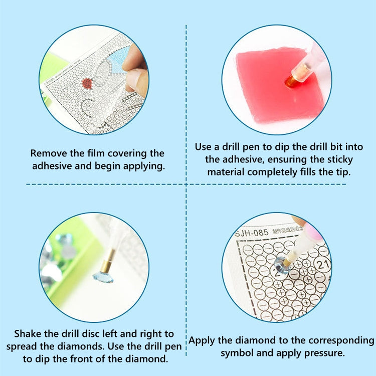 Handmade Diy Diamond Painting Bookmark 5d Diamond Painting Dot Diamond Bookmark
