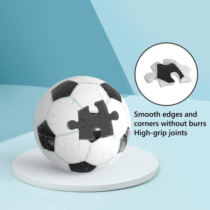 3d Puzzle Ball Keychain Basketball Building Block Educational Toy Pendant