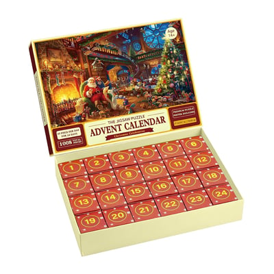 2024 Christmas Puzzle Set Christmas Gift For Family For Kids