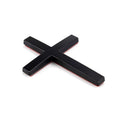 Three-dimensional Cross Car Sticker Zinc Alloy Metal Car Sticker Car Modification Decoration