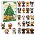 Dog Acrylic Ornament Advent Calendar Christmas Blind Box Christmas Tree Ornaments
