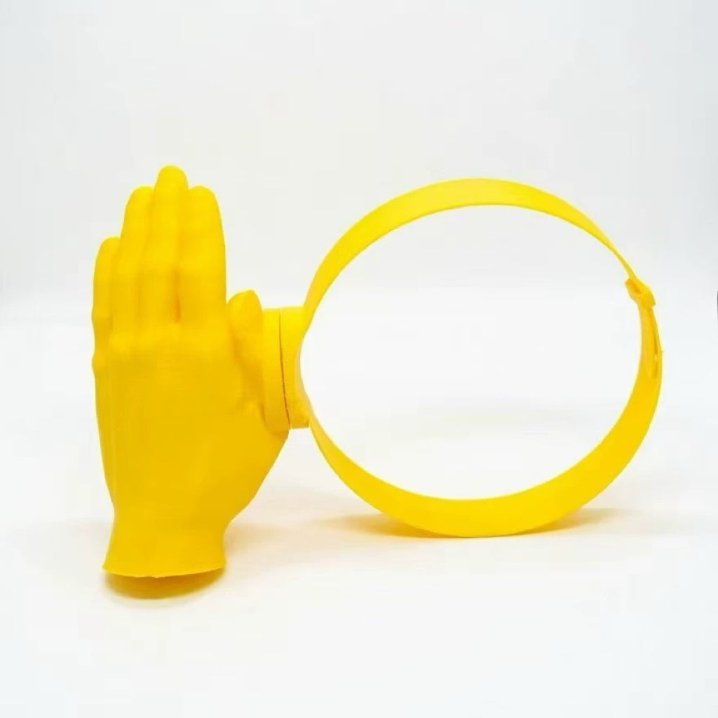 3D Printed Hand Sun Hat Funny Creative One-Hand & Two-Hand Sunshade Hat Unique Novelty Gift for Friends for Family