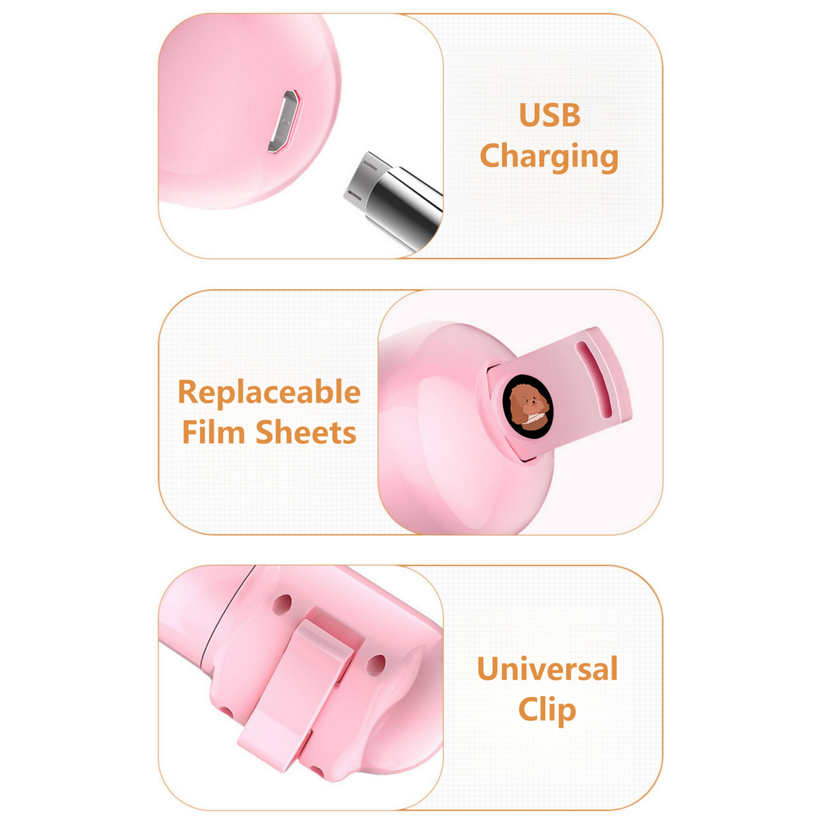 Custom Pet Collar Projector Light Nighttime Anti-Loss Light Dog Social Light Gifts for Pet Lovers (No Collar)