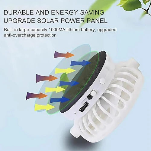 Solar Fan Hat Solar Powered Cooling Cap